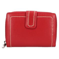 Lagen Dámská kožená peněženka 160823 RED