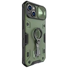 Nillkin  CamShield Armor Pro Magnetické pouzdro pro Iphone 14/13 zelené