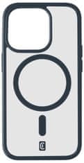 CellularLine Zadní kryt Pop Mag s podporou Magsafe pro Apple iPhone 15 Pro, čirý / modrý (POPMAGIPH15PROB)
