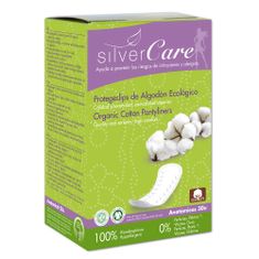 shumee Anatomicky tvarované hygienické vložky Silver Care, 100% organická bavlna, 30 ks