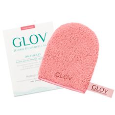 GLOV rukavice na odstranění make-upu cheeky peach odličovací rukavice on-the-go