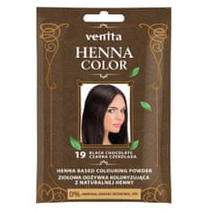 henna color bylinný barvicí kondicionér s přírodní hennou 19 black chocolate