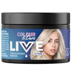 shumee Live Color&Care 5minutová barvicí a pečující maska na vlasy Icy Pearl 150ml