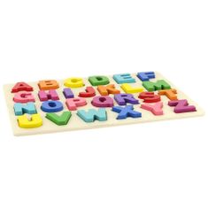 Nobo Kids  Abeceda Blocks Puzzle Dřevěná Písmena Jigsaw