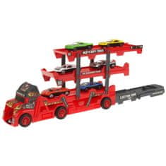 Nobo Kids  Truck Tow Truck Tir Car Launcher - červený