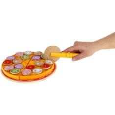 Nobo Kids  Dřevěná pizza na krájení s příslušenstvím nože na suchý zip