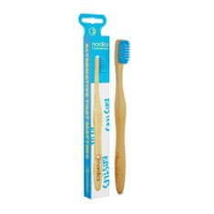 shumee Bamboo Toothbrush Modrý bambusový zubní kartáček