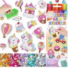 Nobo Kids  Diamond Mosaic Stickers Pasta Embroidery Unicorn