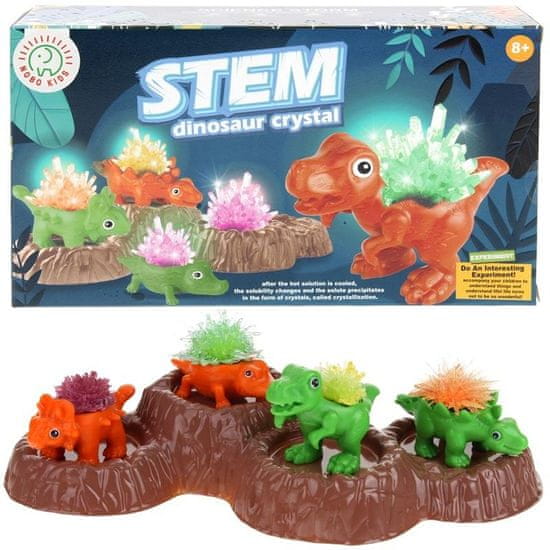 Nobo Kids  Vědecká sada pro pěstování krystalů dinosaurů