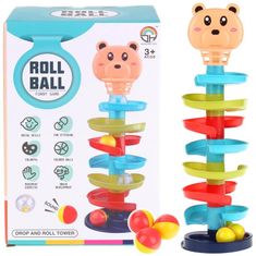 Nobo Kids  Vzdělávací puzzle pyramida Ball Tower
