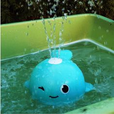 Nobo Kids  Velrybí fontána tryskající koupací vodu - modrá