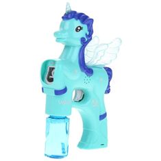 Nobo Kids  Bublinková pistole Unicorn – modrá