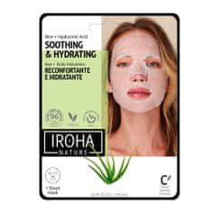 shumee Soothing & Hydrating Tissue Face Mask hydratační plátová maska s aloe a kyselinou hyaluronovou 20 ml