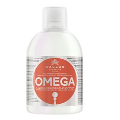 Kallos kjmn omega rich regenerating shampoo regenerační šampon na vlasy s komplexem omega-6 a makadamovým olejem 1000 ml