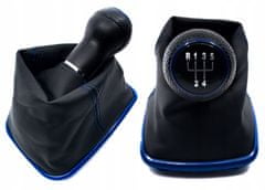 Protec  Řadící páka s manžetou VW Golf 4 1998-2005 5ST modrá