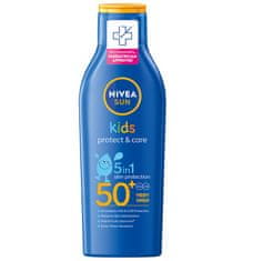 Nivea sun kids protect & care opalovací mléko pro děti spf 50+ 200 ml