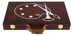 Teddies Sada na malování Art box kreativní sada 79ks v dřevěném kufříku