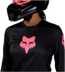 FOX dres BLACKOUT dámský černo-růžový XL