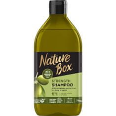 Nature Box šampon s olivovým olejem pro poškozené vlasy s olivovým olejem 385 ml