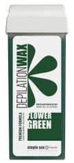 Simple Use Beauty Depilační vosk roll-on Flower Green, 100ml