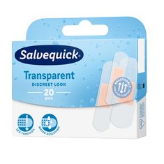 Salvequick transparentní obvazové náplasti transparentní 20 ks.