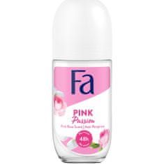 Fa pink passion 48h antiperspirant roll-on s vůní růže 50ml