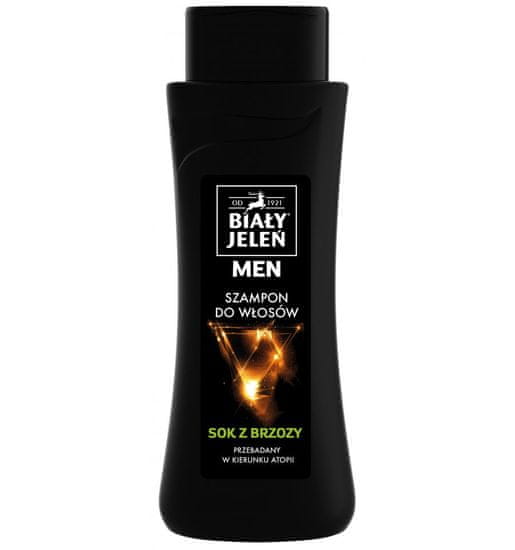 Biały Jeleń šampon na vlasy pro muže s březovou šťávou 300 ml