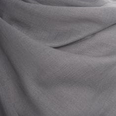 Aleszale Krásný velký pastelový kašmírový šátek - šedá