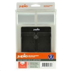 Jupio Set 2xLP-E6N 2040 mAh + Dual Charger pro Canon