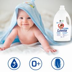 Baby tekutý prací přípravek na bílé prádlo 4,5 l / 50 pracích dávek