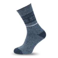 Aleszale 6x pánské vlněné teplé tlusté ponožky ALPAKA 44-47