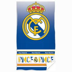 FotbalFans Osuška Real Madrid FC, modro-bílá, bavlna, 70x140