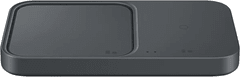 Samsung duální bezdrátová nabíječka, 15W, černá