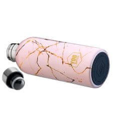 YOu bottles Termoláhev na pití Dual Design 500 ml Pink Marble