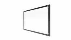 Allboards Kovový obraz dřevo šedý grafit 60 x 40 ALLboards METAL MB64_00030
