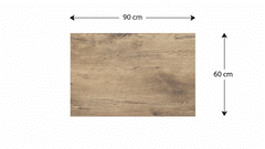 ALLboards magnetický obraz na stěnu bez rámu 90 x 60 cm - fotoobraz dřevo