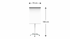 Allboards PREMIUM FL3 flipchart tabule 100 x 70 cm