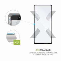 FIXED Ochranné tvrzené sklo FIXED Full-Cover pro Samsung Galaxy S20 FE/FE 5G, lepení přes celý displej, černé