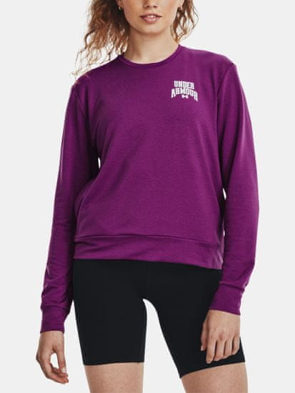 Under Armour Mikina UA Rival Terry Graphic Crew-PPL
