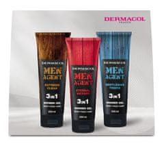 Dermacol Dárkový balíček Men Agent - Mix sprchových gelů