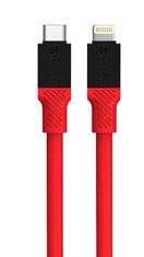 Tactical Fat Man Cable USB-C/Lightning 1m Red 8596311228001