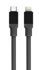 Tactical Fat Man Cable USB-C/Lightning 1m Grey 8596311228025