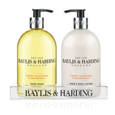 Baylis & Harding Tekuté mýdlo a mléko na ruce - Mandarinka a grepfruit, 2x500ml