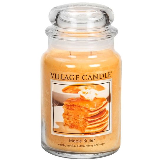 Village Candle Vonná svíčka - Javorový sirup Doba hoření: 170 hodin