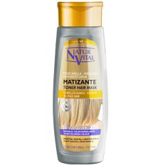 NaturVital Maska na vlasy pro blond odstíny neutralizující žluté tóny, 300ml
