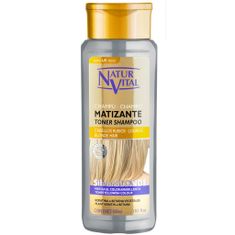 NaturVital Šampón pro blond vlasy neutralizující žluté tóny, 300ml