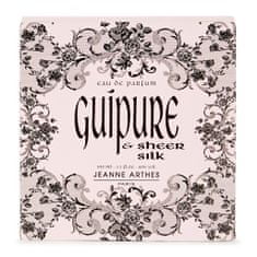 Jeanne Arthes Guipure & Sheer Silk