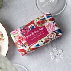 English Soap Company Korunovace Tuhé mýdlo - Anglická růže, 190g
