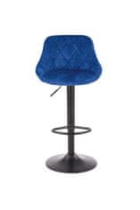 Halmar Barová židle H101 modrá