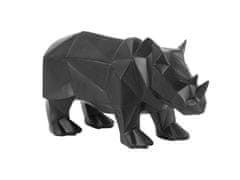 Present Time Soška nosorožec Rhino 29,5 cm Origami Present Time